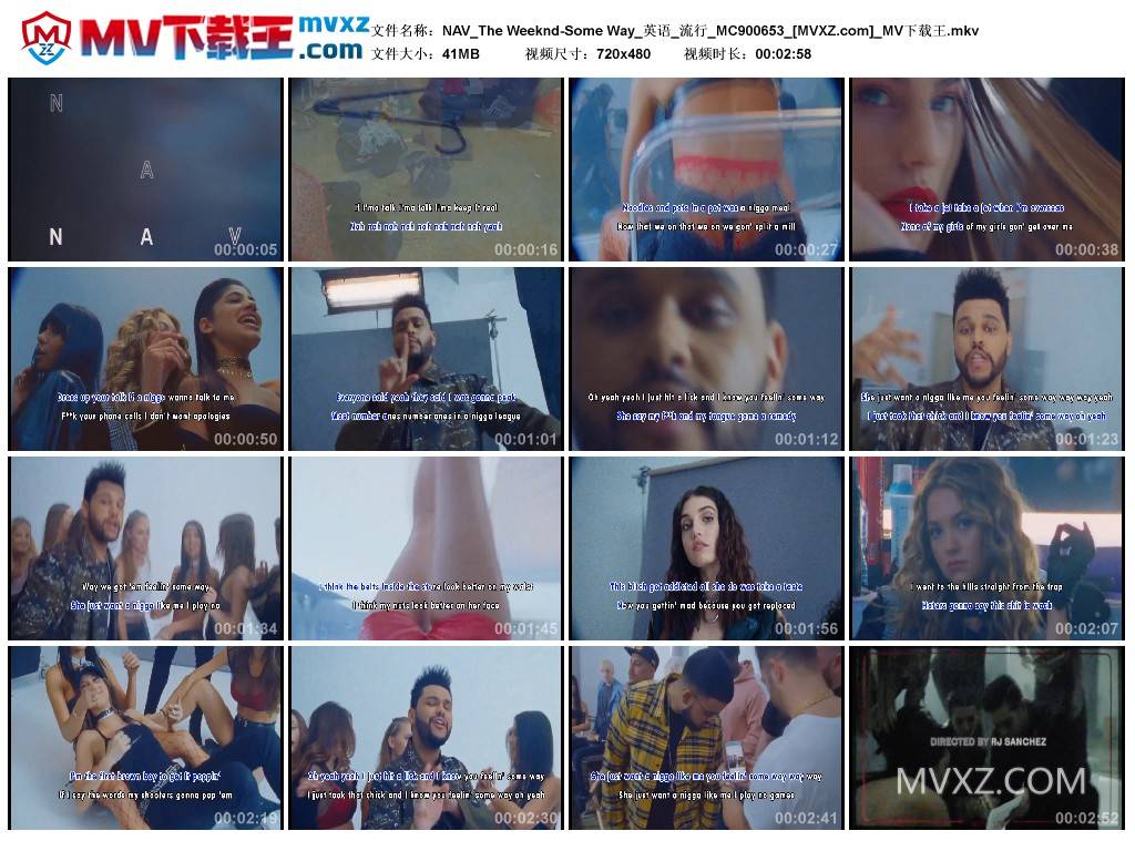 NAV_The Weeknd-Some Way_英语_流行_MC900653